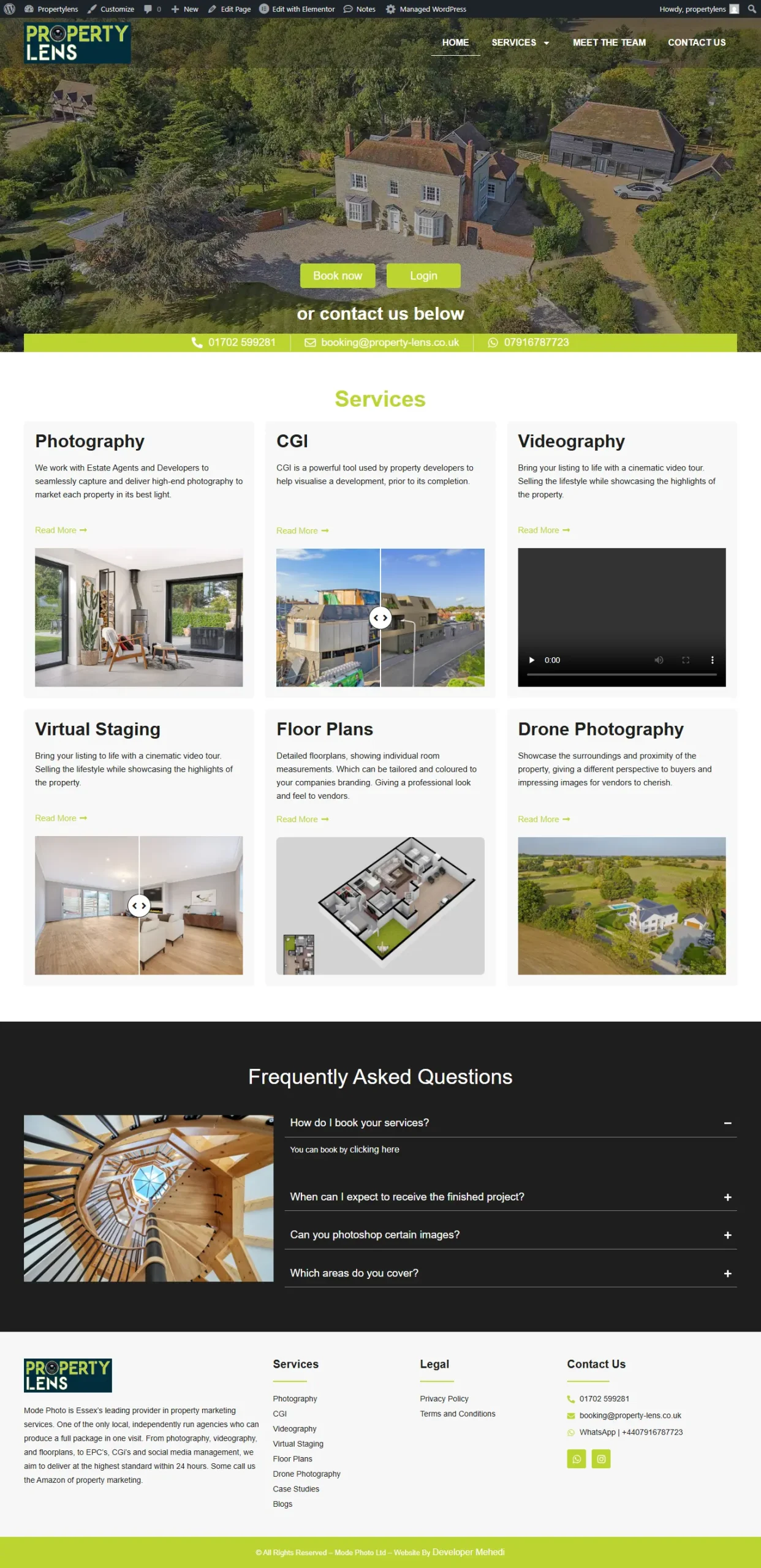 Real Estate Website